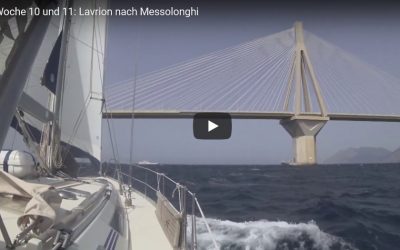 VIDEO : Woche 10 und 11: Lavrion nach Messolonghi